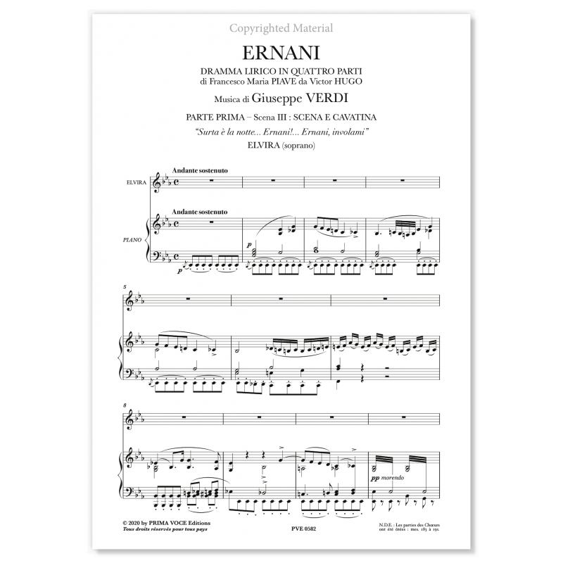 SURTA È LA NOTTE... ERNANI !... ERNANI, INVOLAMI (ELVIRA)