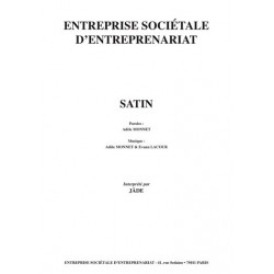 Sheet music SATIN JÄDE