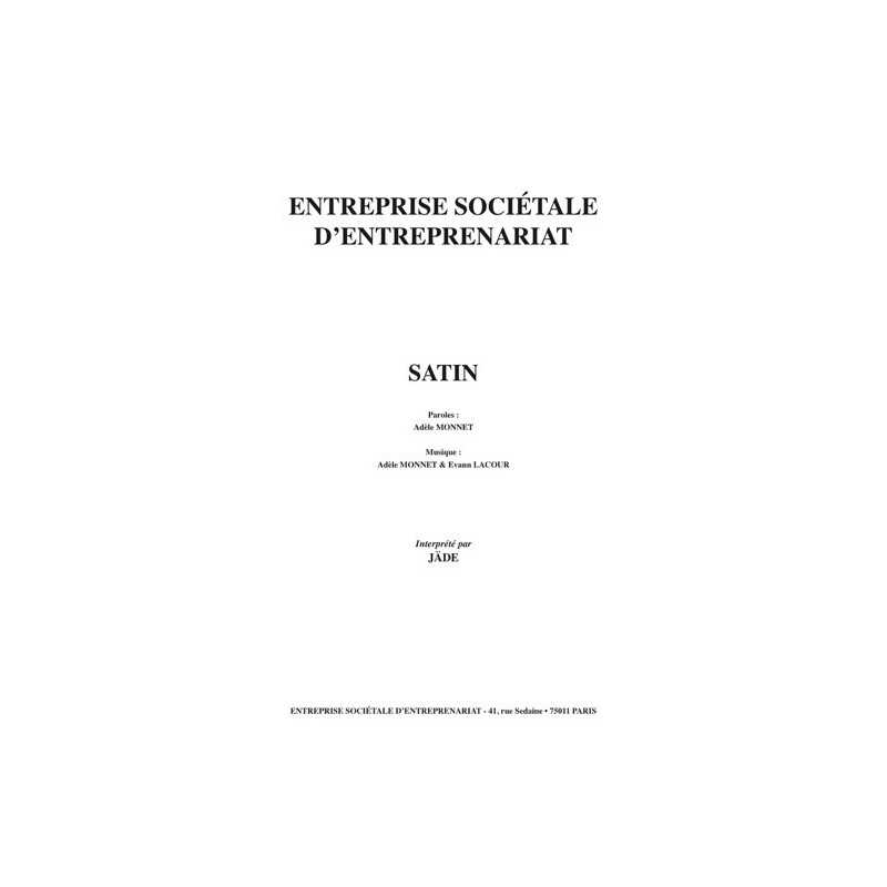 Partition SATIN JÄDE