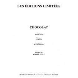 Sheet music CHOCOLAT ROMEO ELVIS