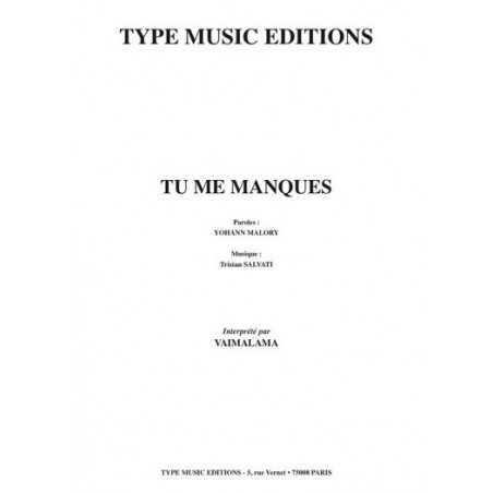 TU ME MANQUES