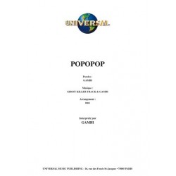 Sheet music POPOPOP GAMBI