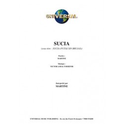 Sheet music SUCIA MARTINE