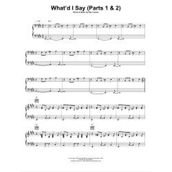 WHAT'D I SAY (PARTS 1 & 2)