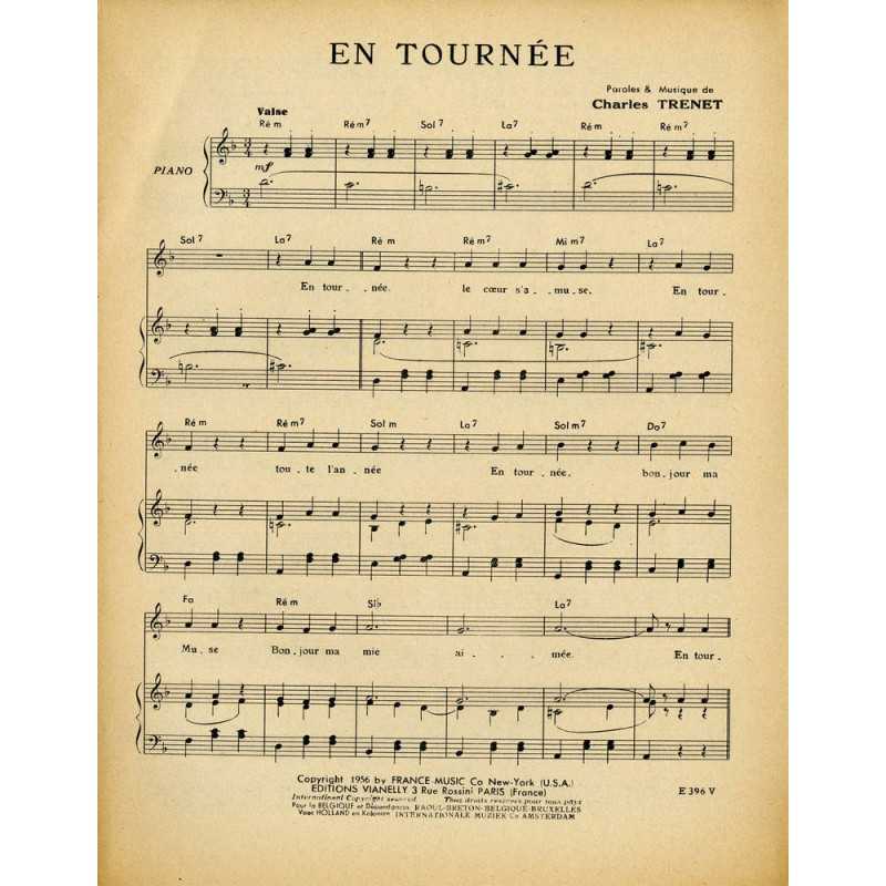EN TOURNÉE