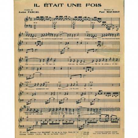 IL ÉTAIT UNE FOIS