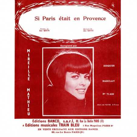 SI PARIS ÉTAIT EN PROVENCE