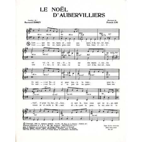LE NOËL D'AUBERVILLIERS