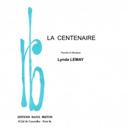 Partition LA CENTENAIRE Lynda Lemay PDF