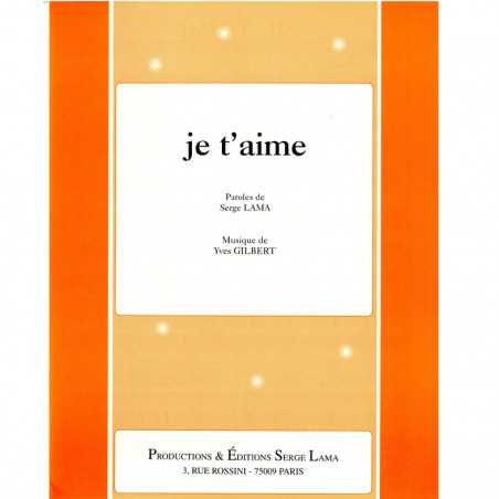 JE T'AIME