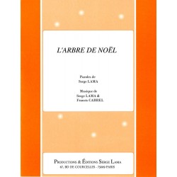 Sheet music L'ARBRE DE NOËL Serge Lama PDF