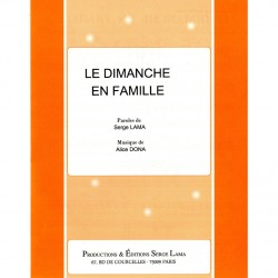 Sheet music LE DIMANCHE EN FAMILLE PDF