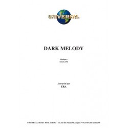 Sheet music DARK MELODY ERA
