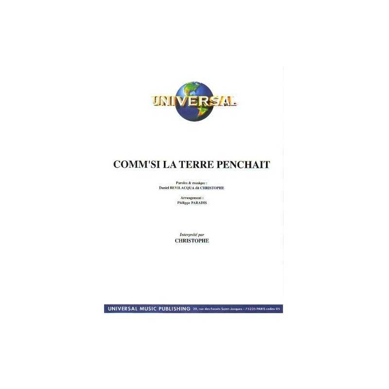Partition COMM'SI LA TERRE PENCHAIT Christophe