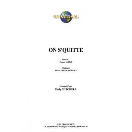 ON S'QUITTE