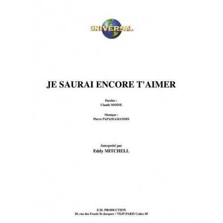JE SAURAI ENCORE T'AIMER
