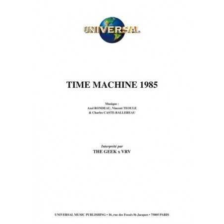 TIME MACHINE 1985