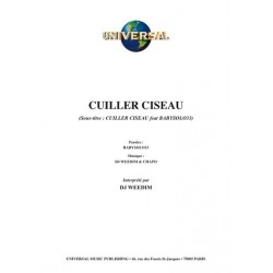 Partition CUILLER CISEAU DJ WEEDIM