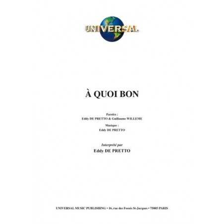 À QUOI BON