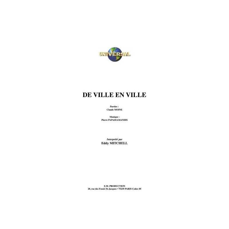 DE VILLE EN VILLE
