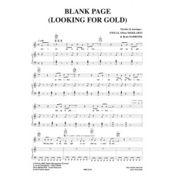 BLANK PAGE (LOOKING FOR GOLD)
