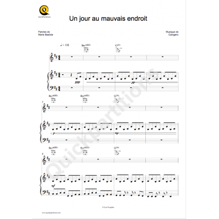 UN JOUR AU MAUVAIS ENDROIT