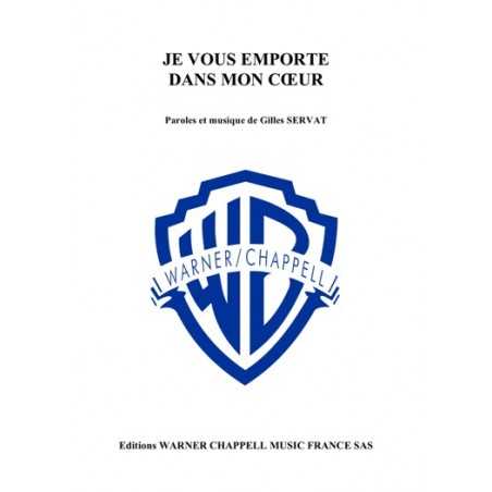 JE VOUS EMPORTE DANS MON CŒUR