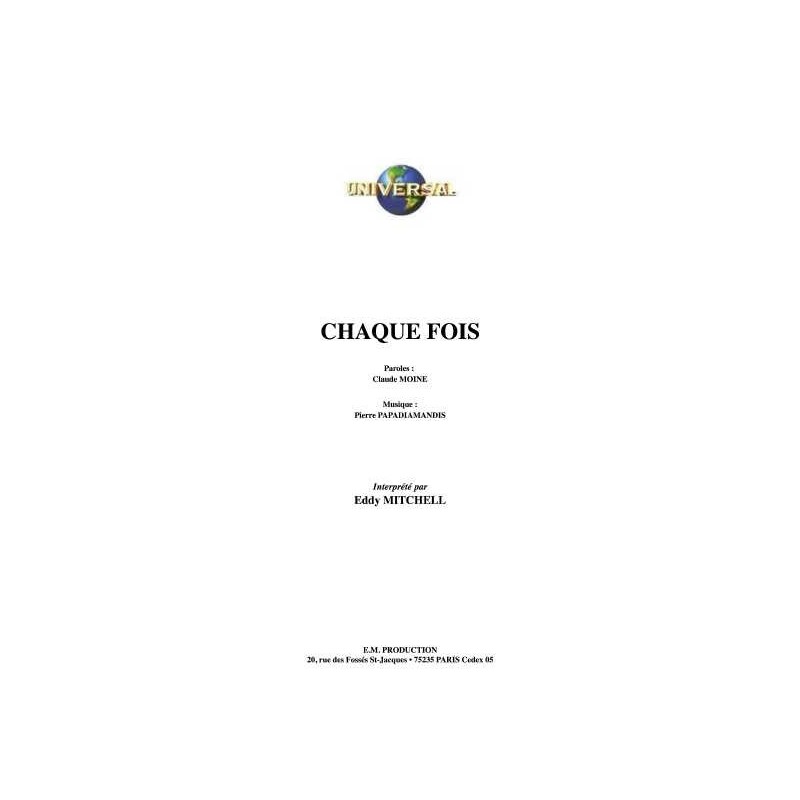 CHAQUE FOIS