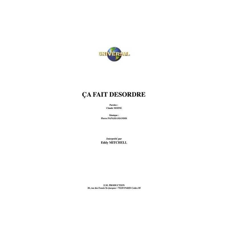 ÇA FAIT DESORDRE