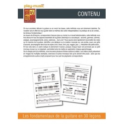 LES FONDAMENTAUX DE LA GUITARE EN 30 LEÇONS (+CD)