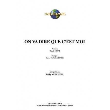 ON VA DIRE QUE C'EST MOI