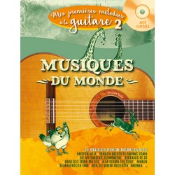 MES PREMIÈRES MÉLODIES À LA GUITARE VOL.2 (+CD)