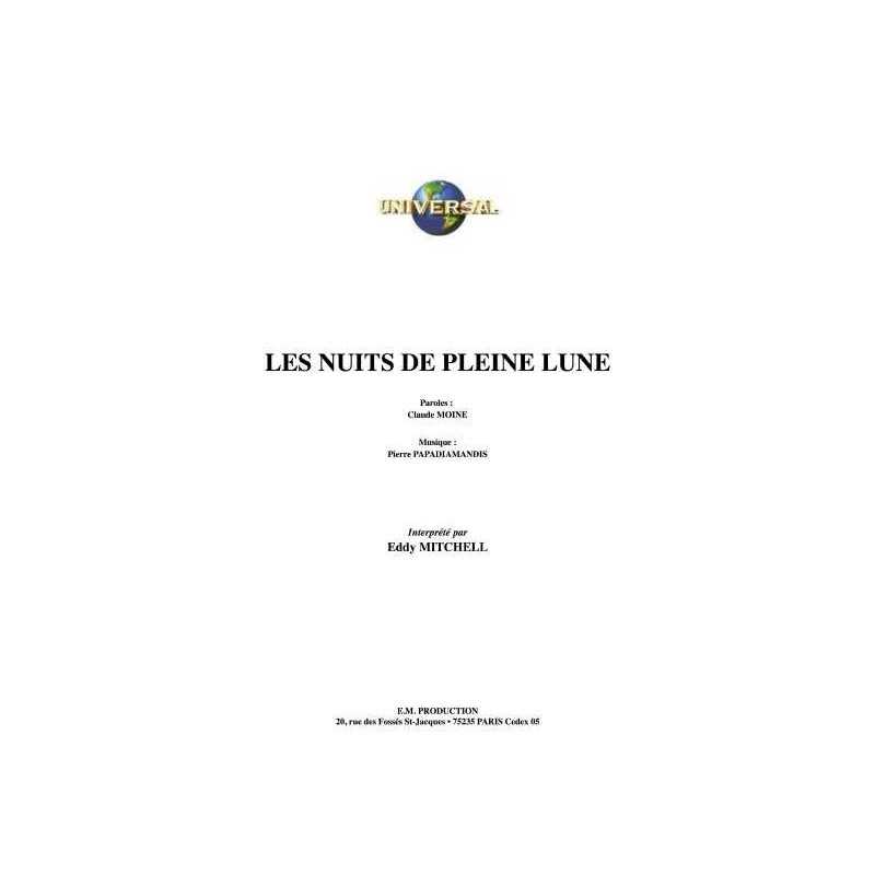 LES NUITS DE PLEINE LUNE