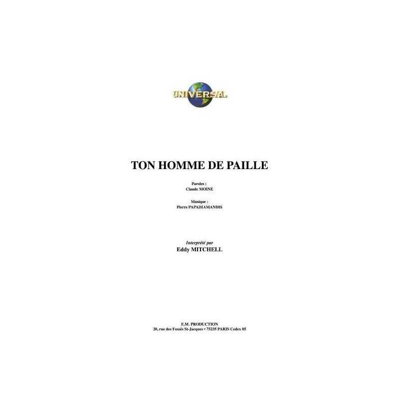 TON HOMME DE PAILLE