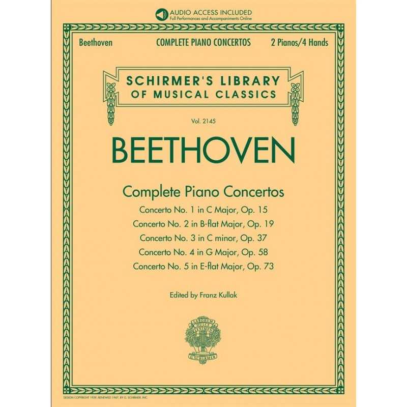 BEETHOVEN - COMPLETE PIANO CONCERTOS