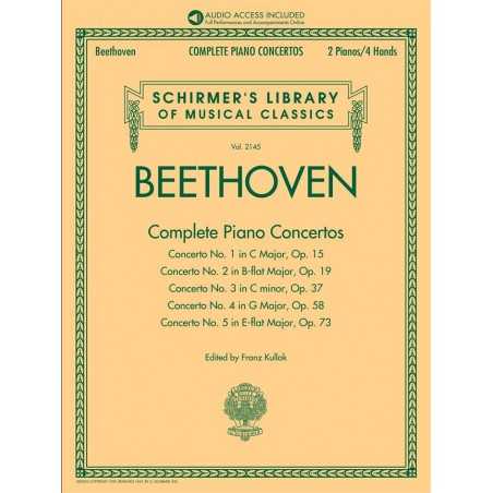 BEETHOVEN - COMPLETE PIANO CONCERTOS