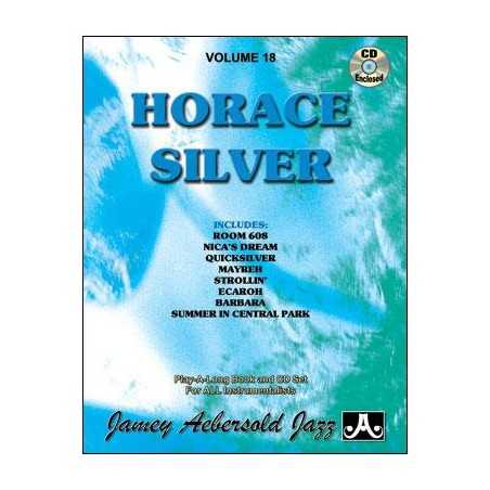 AEBERSOLD VOL.18 - HORACE SILVER (+CD)