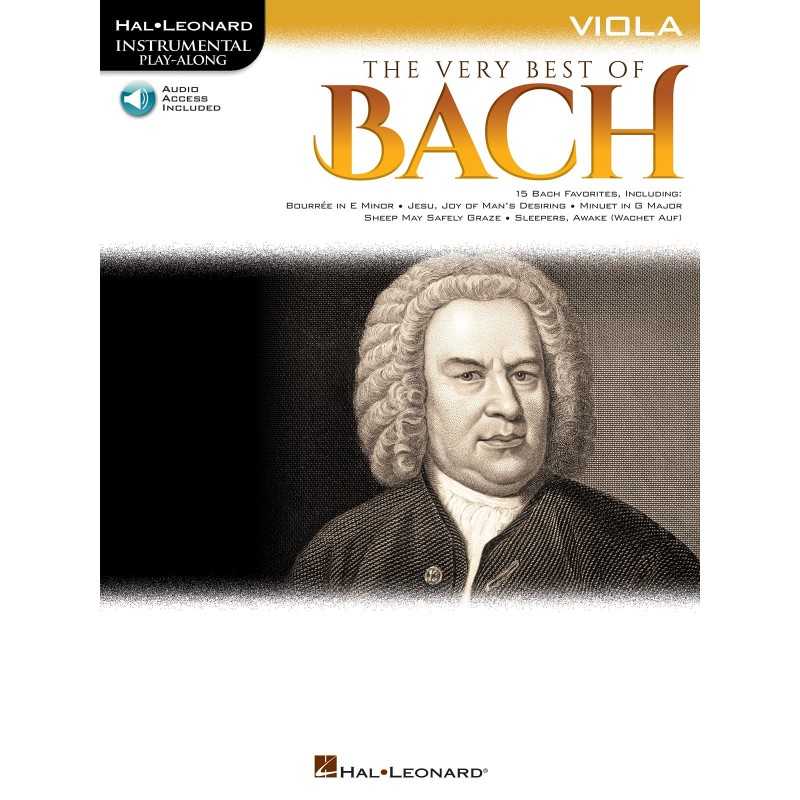 Partition THE VERY BEST OF BACH - VIOLA