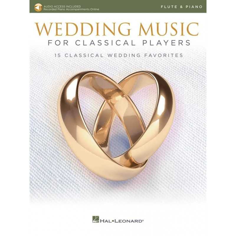 Partition WEDDING MUSIC FOR CLASSICAL PLAYERS - FLUTE