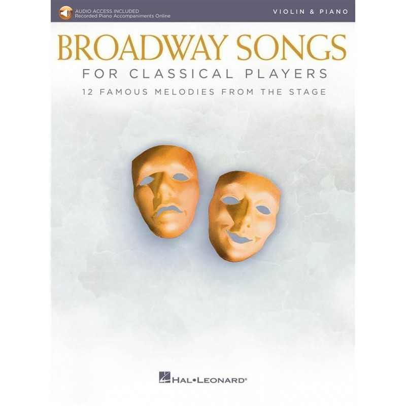 Partition BROADWAY SONGS FOR CLASSICAL PLAYERS - VIOLIN