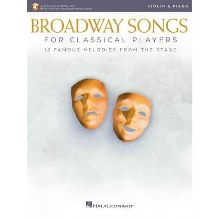 BROADWAY SONGS FOR CLASSICAL PLAYERS - VIOLIN