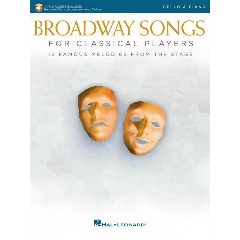 Partition BROADWAY SONGS FOR CLASSICAL PLAYERS - CELLO