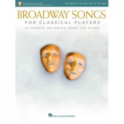 Partition BROADWAY SONGS FOR CLASSICAL PLAYERS -TRUMPET