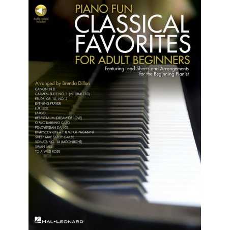 PIANO FUN CLASSICAL FAVORITES FOR ADULT BEGINNERS