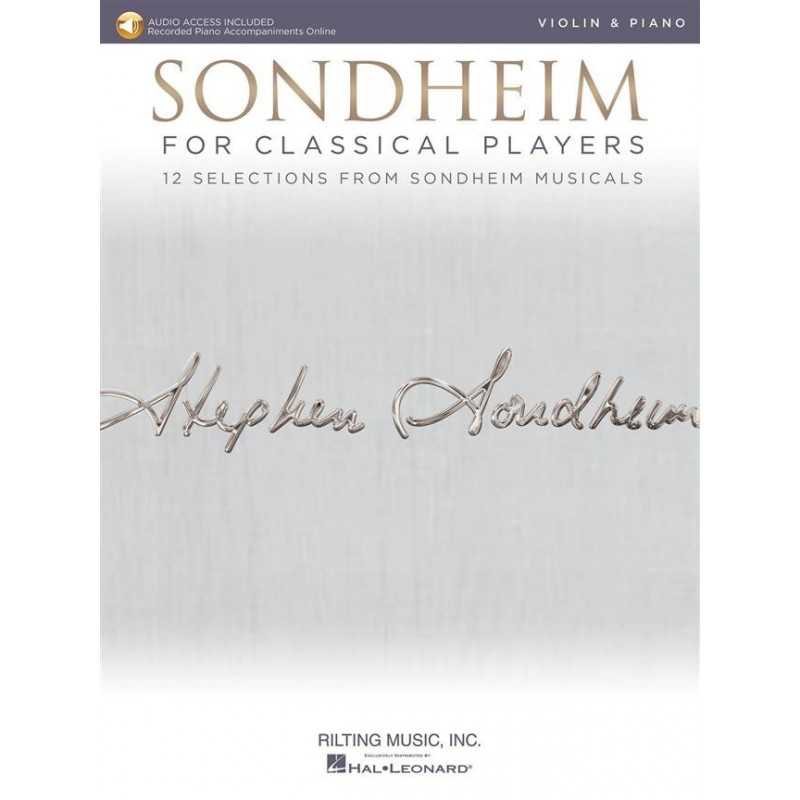 Partition SONDHEIM FOR CLASSICAL PLAYERS - VIOLIN