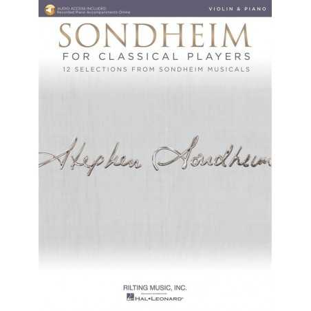 SONDHEIM FOR CLASSICAL PLAYERS - VIOLIN