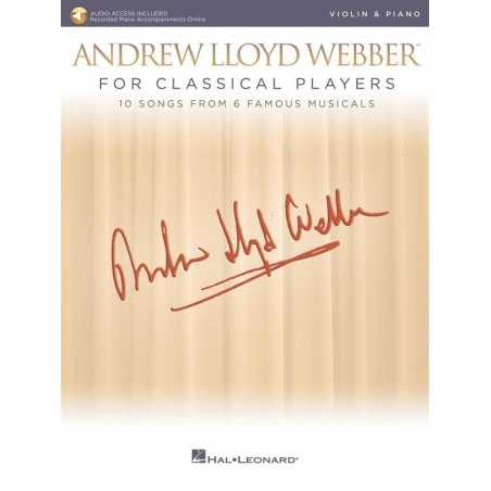 ANDREW LLOYD WEBBER FOR CLASSICAL PLAYERS - VIOLIN