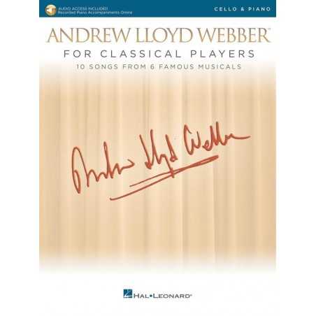 ANDREW LLOYD WEBBER FOR CLASSICAL PLAYERS - CELLO
