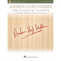 Partition ANDREW LLOYD WEBBER FOR CLASSICAL PLAYERS - FLUTE