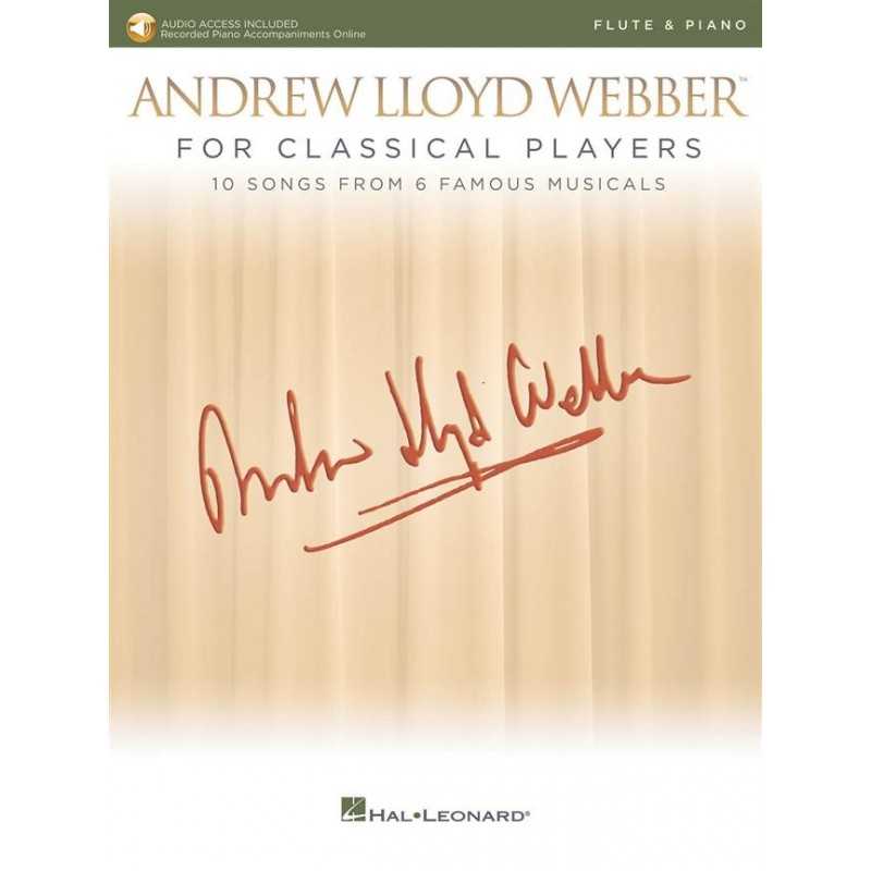 Partition ANDREW LLOYD WEBBER FOR CLASSICAL PLAYERS - FLUTE